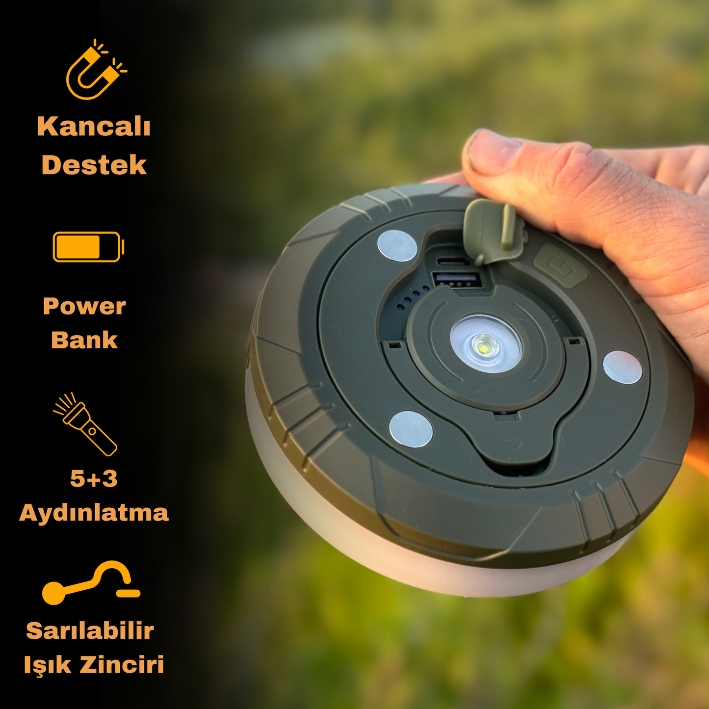 Dış Mekan Kamp Işığı